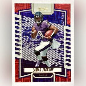 LAMAR JACKSON 336/499 | 2023 PANINI-ABSOLUTE FOOTBALL!!
